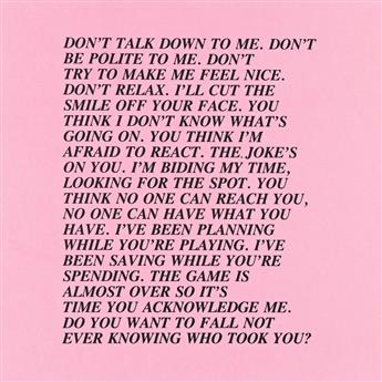 JENNY HOLZER Inflammatory Essays.